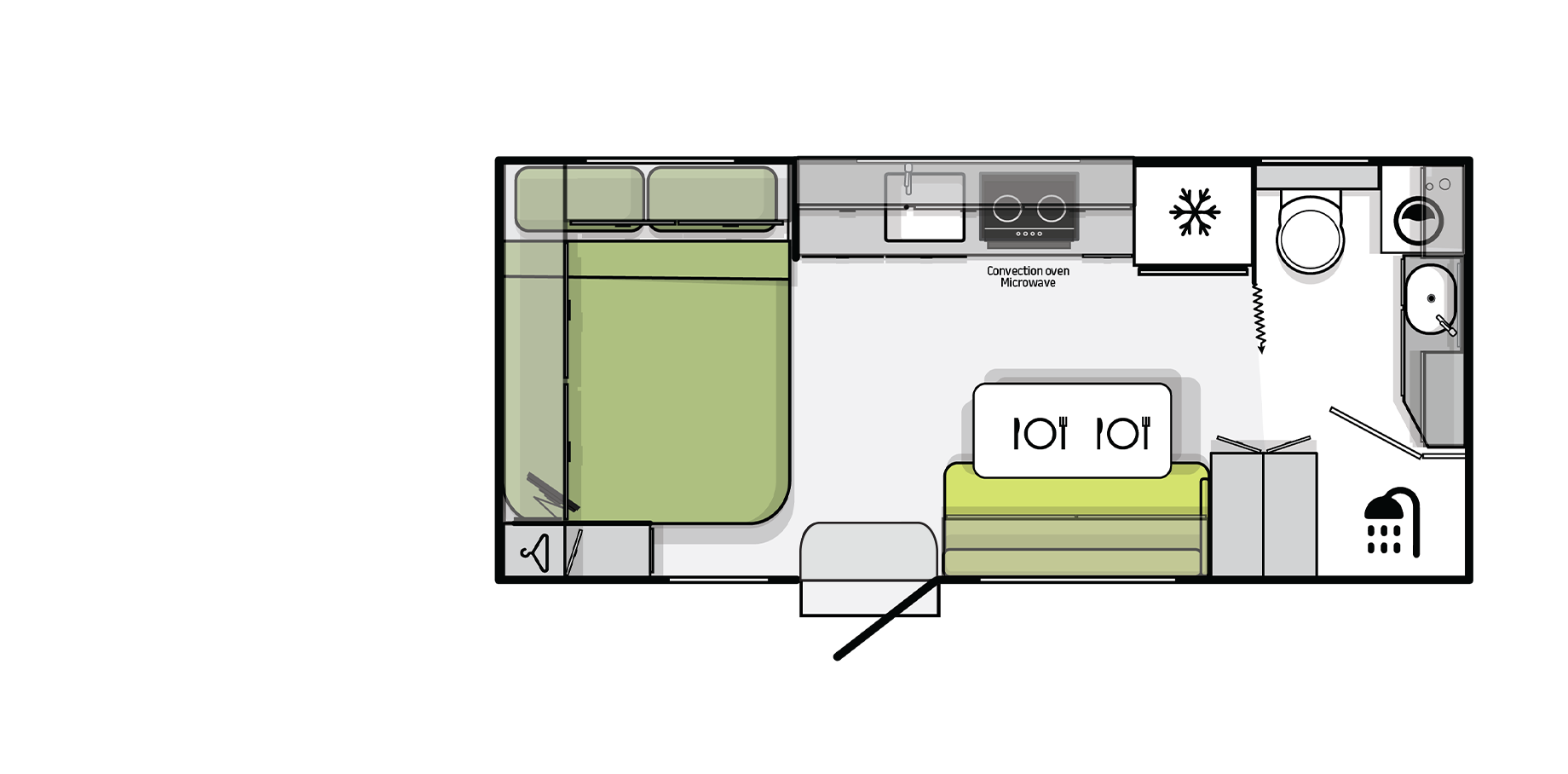 Jayco Australia Adventurer 48V floorplan 1 of 3