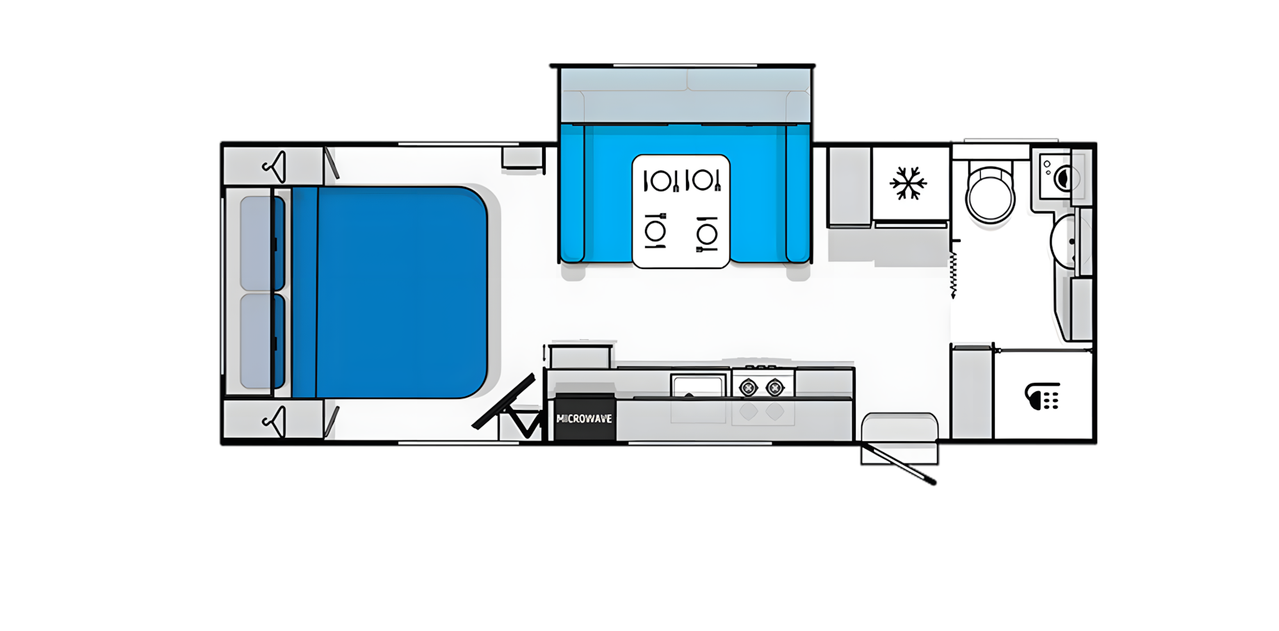 Jayco Australia Silverline Outback floorplan 3 of 3