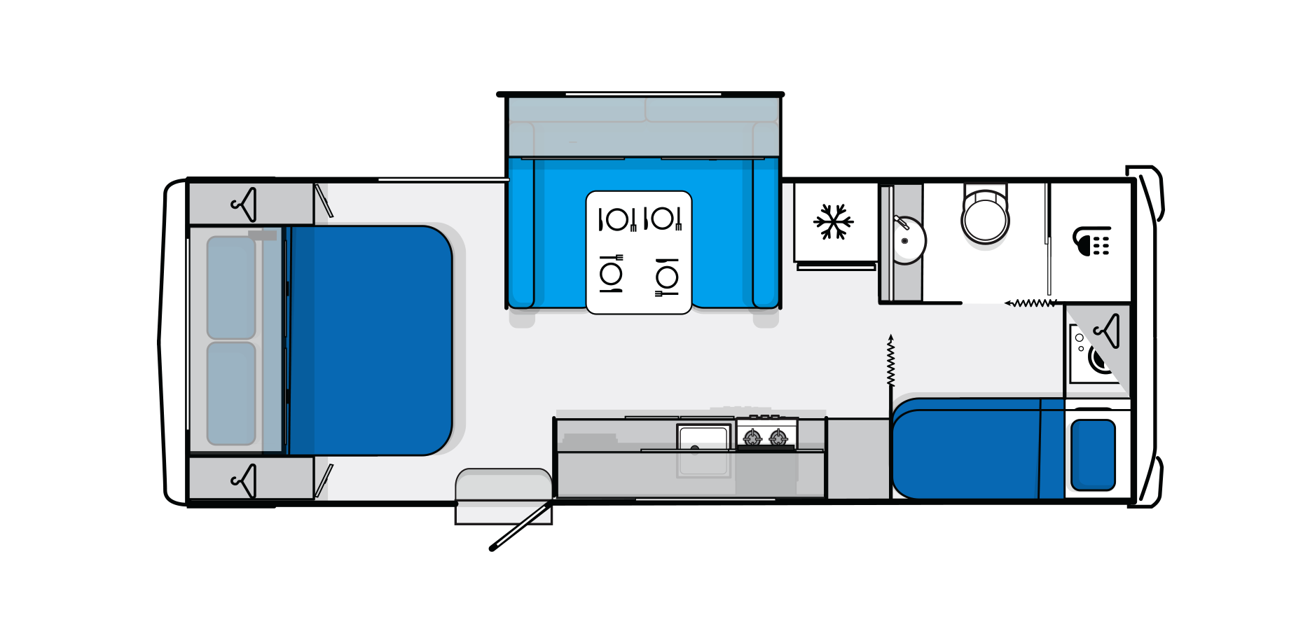 Jayco Australia Silverline floorplan 2 of 4