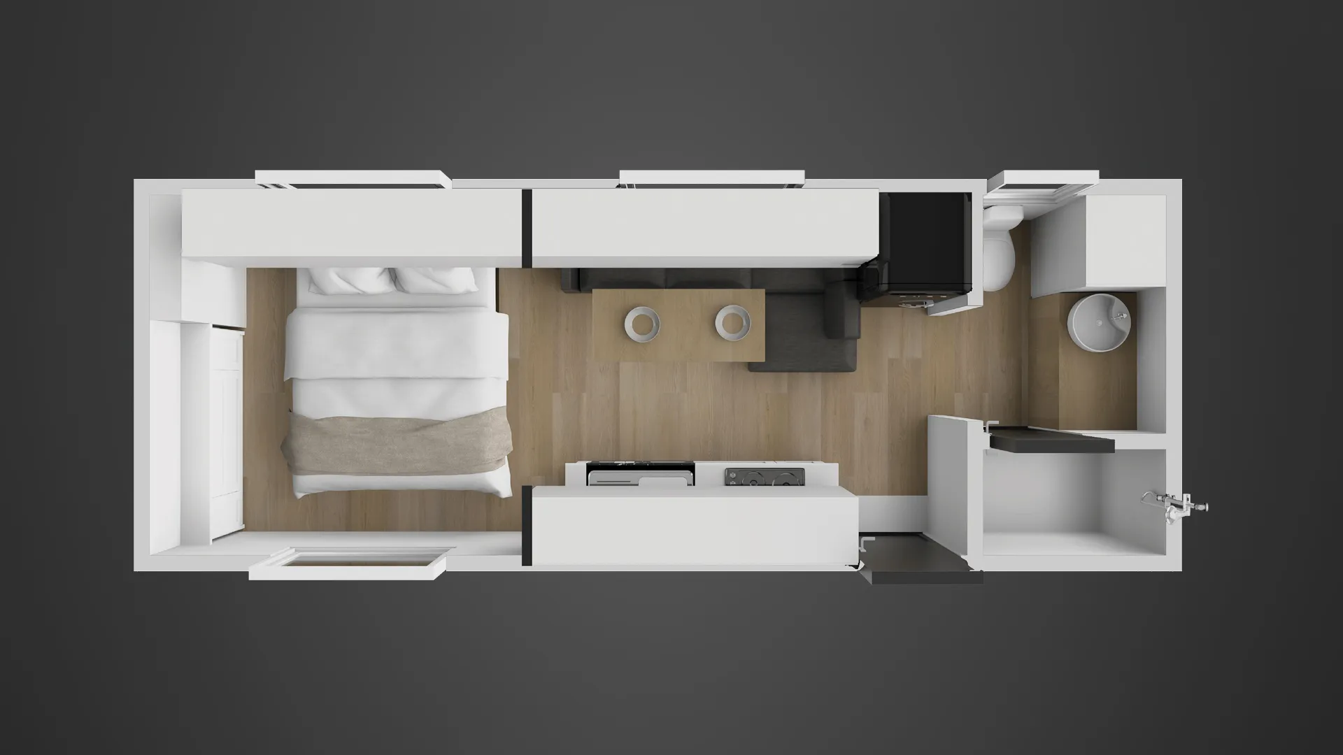 JB Caravans Dirt Road Xtreme floorplan 2 of 2