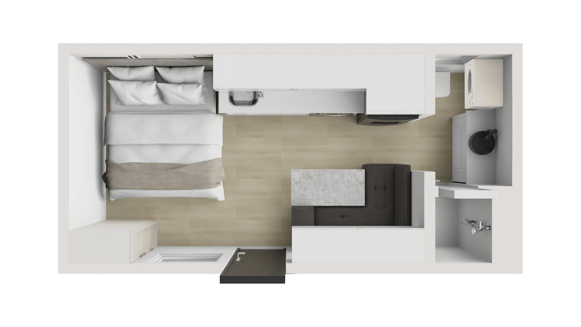 JB Caravans Gator X floorplan