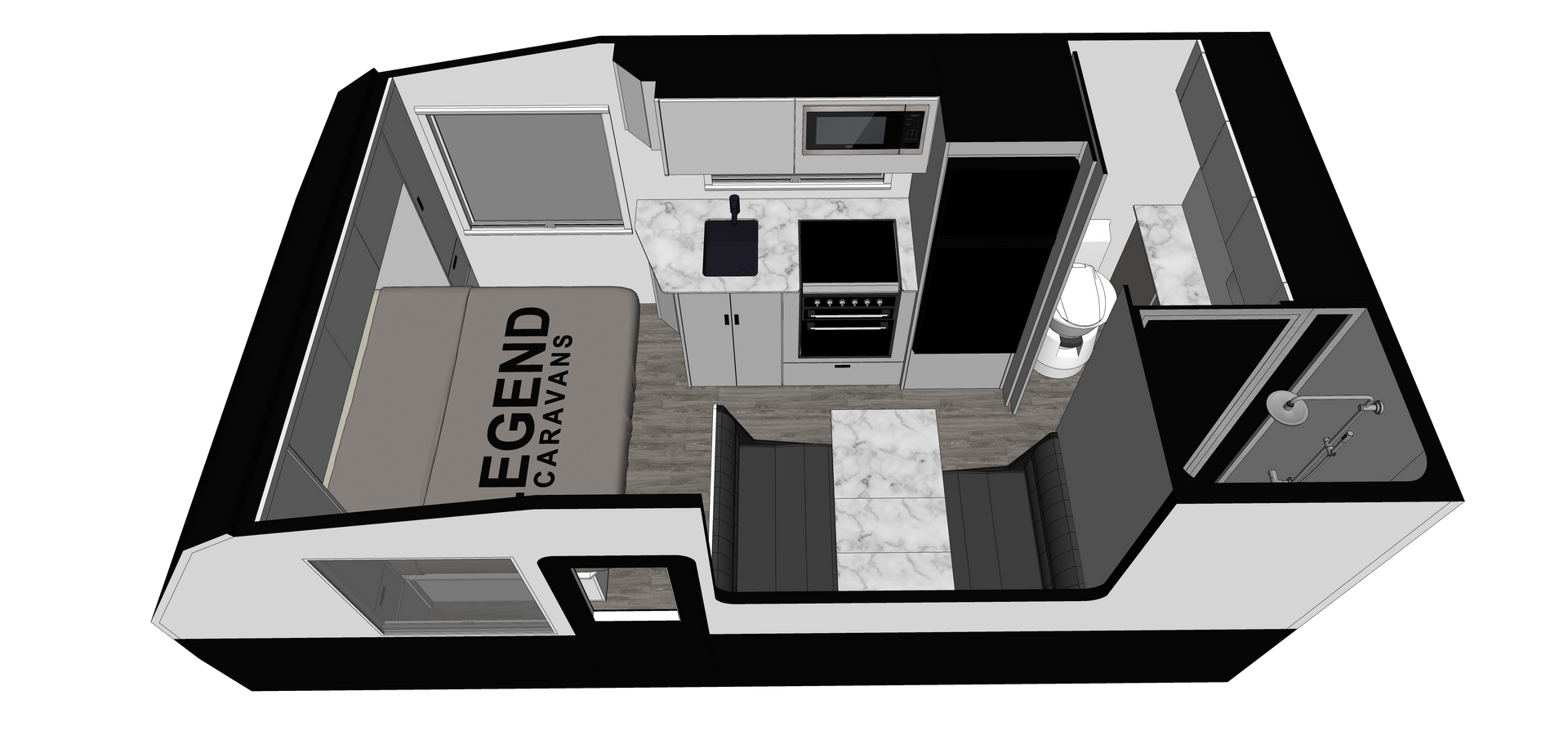 Legend Hybrid (Trackline 48V Standard) floorplan