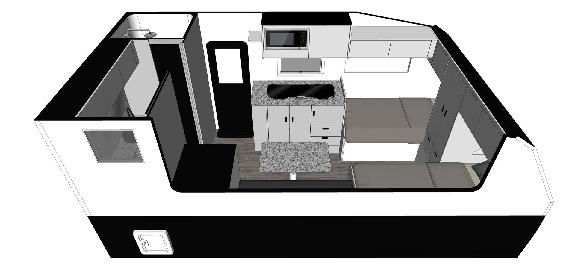 Legend Hybrid (Trackline 48V Standard) floorplan
