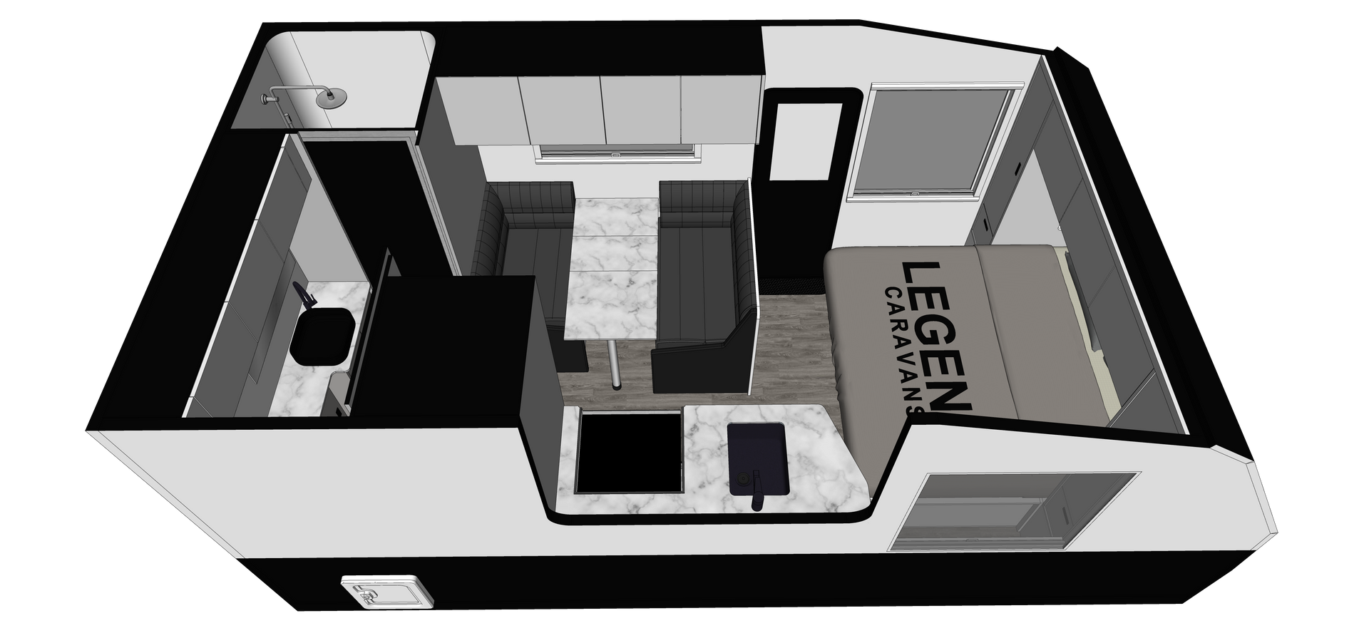 Legend Hybrid (Trackline 48V Standard) floorplan