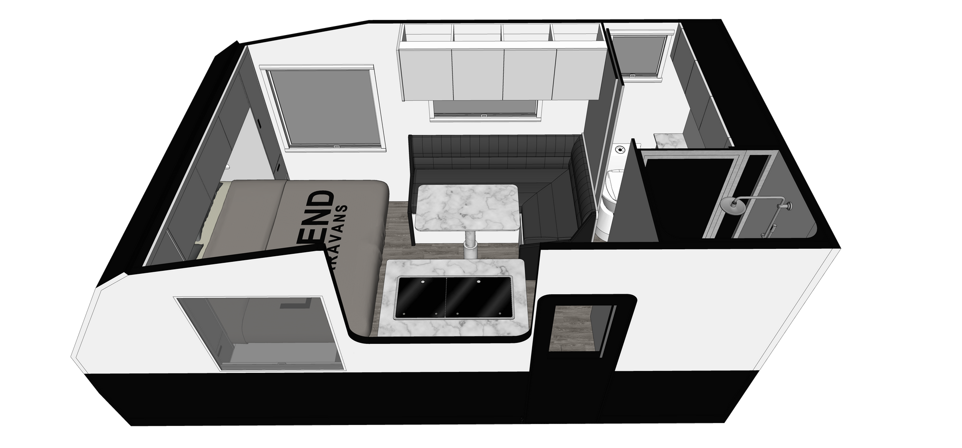 Legend Hybrid (Trackline 48V Standard) floorplan