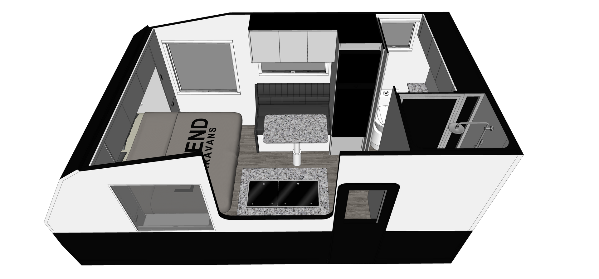 Legend Hybrid (Trackline 48V Standard) floorplan
