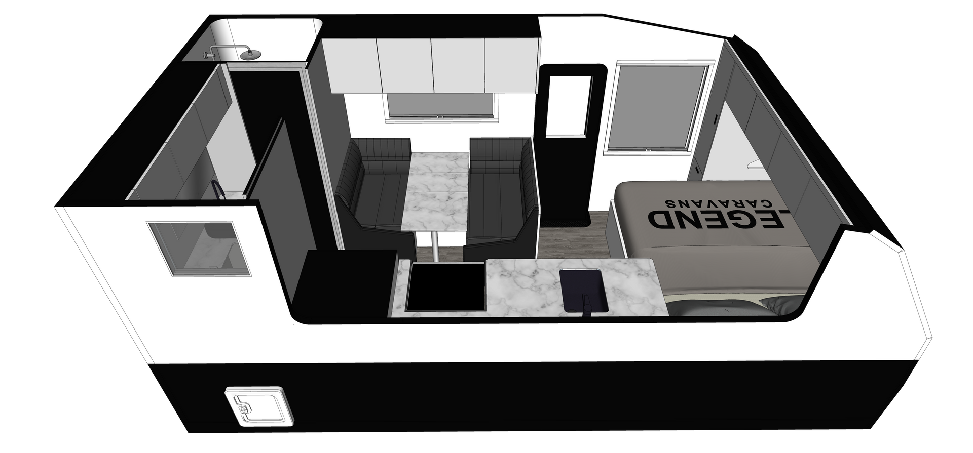 Legend Hybrid (Trackline 48V Standard) floorplan