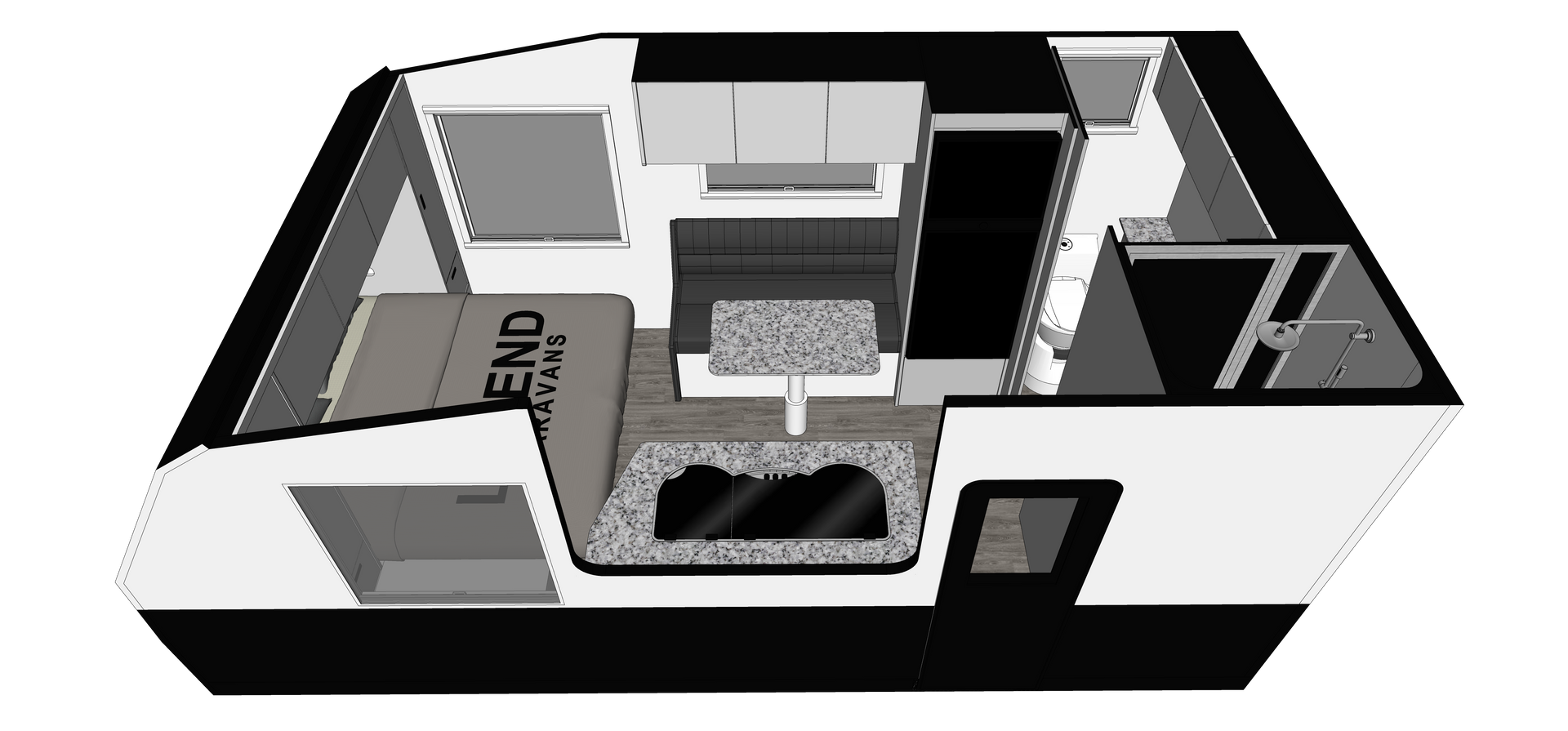Legend Hybrid (Trackline 48V Standard) floorplan