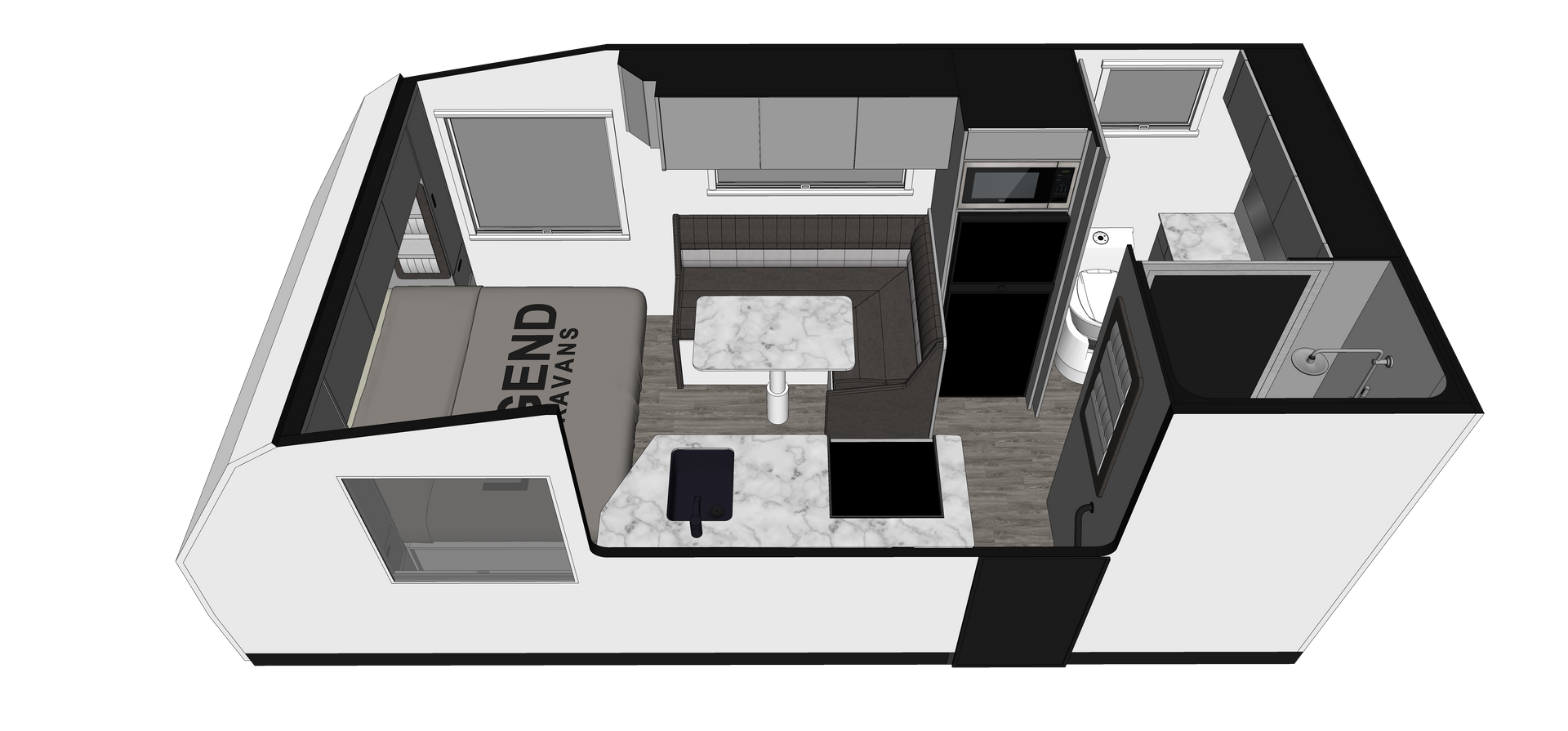 Legend Hybrid (Trackline 48V Standard) floorplan