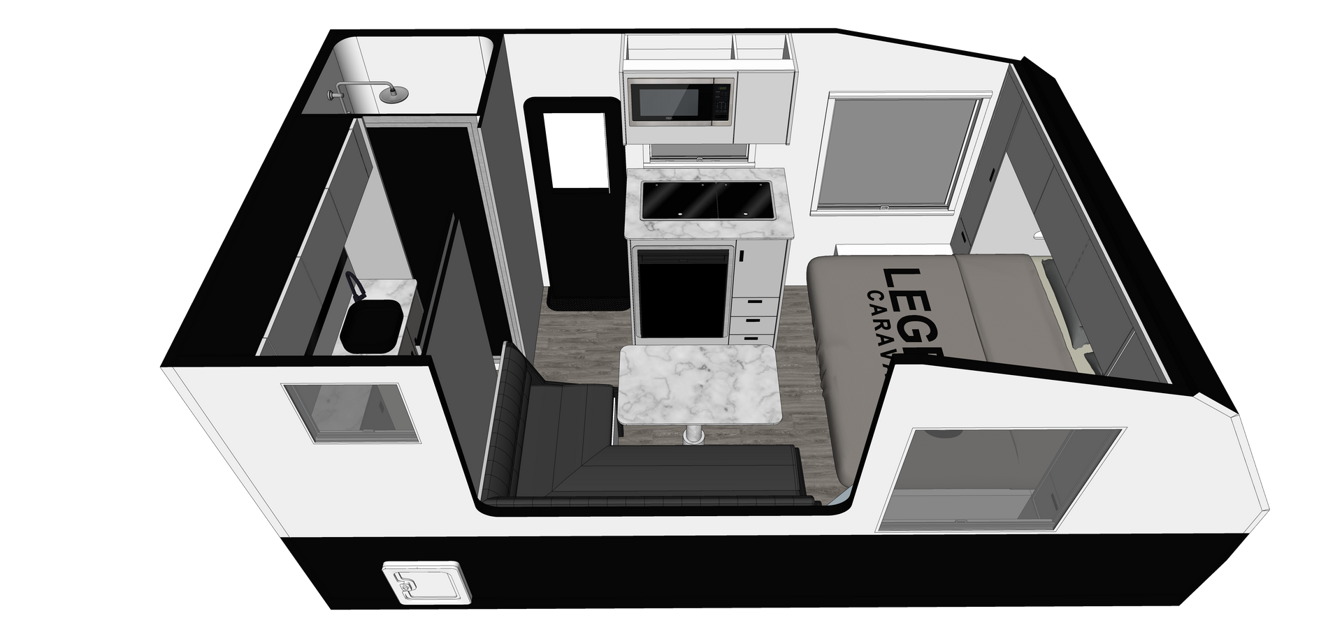 Legend Hybrid (Trackline 48V Standard) floorplan
