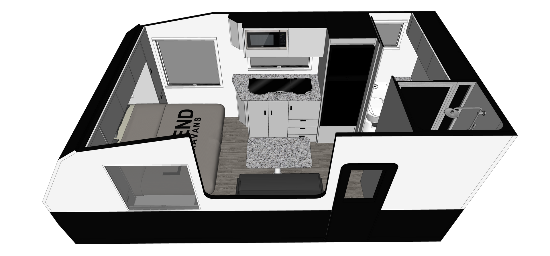 Legend Hybrid (Trackline 48V Standard) floorplan