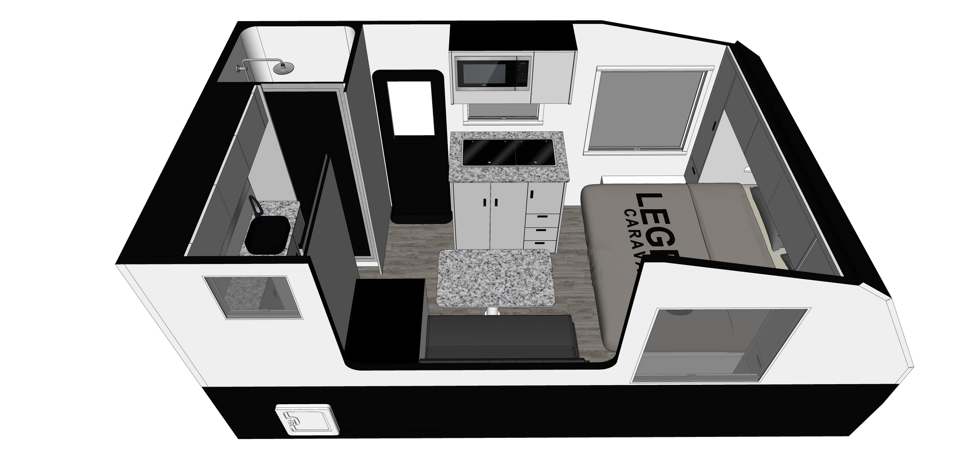 Legend Hybrid (Trackline 48V Standard) floorplan