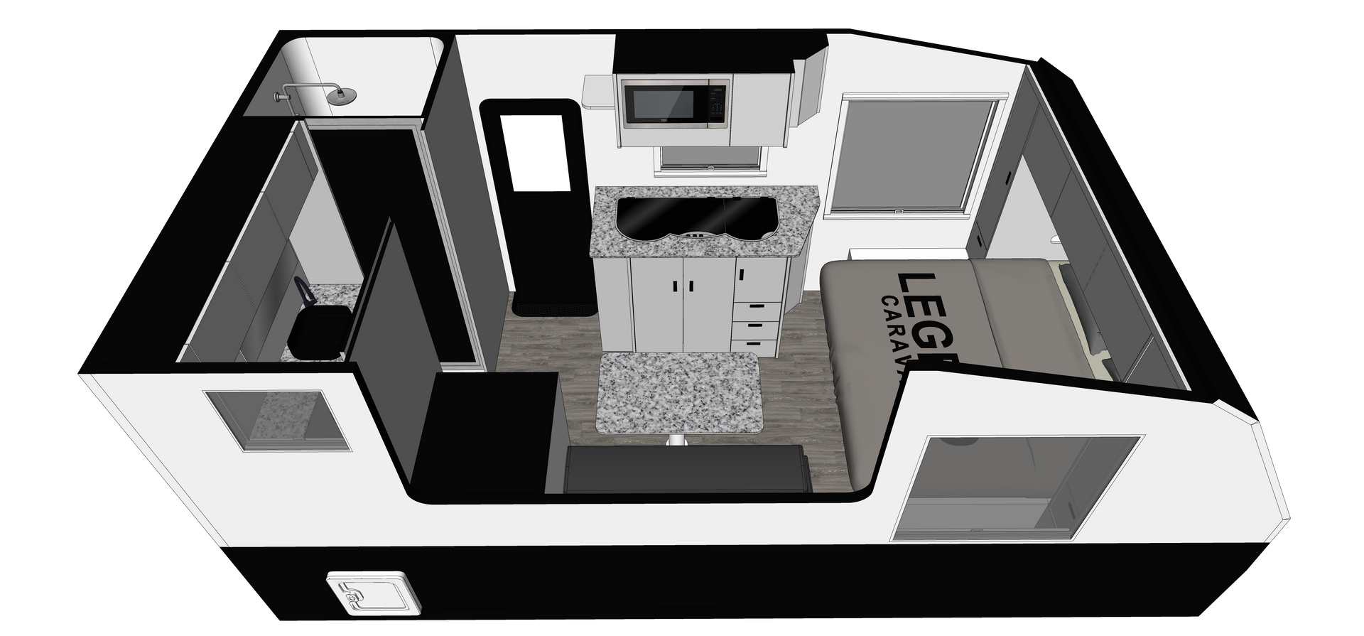 Legend Hybrid (Trackline 48V Standard) floorplan