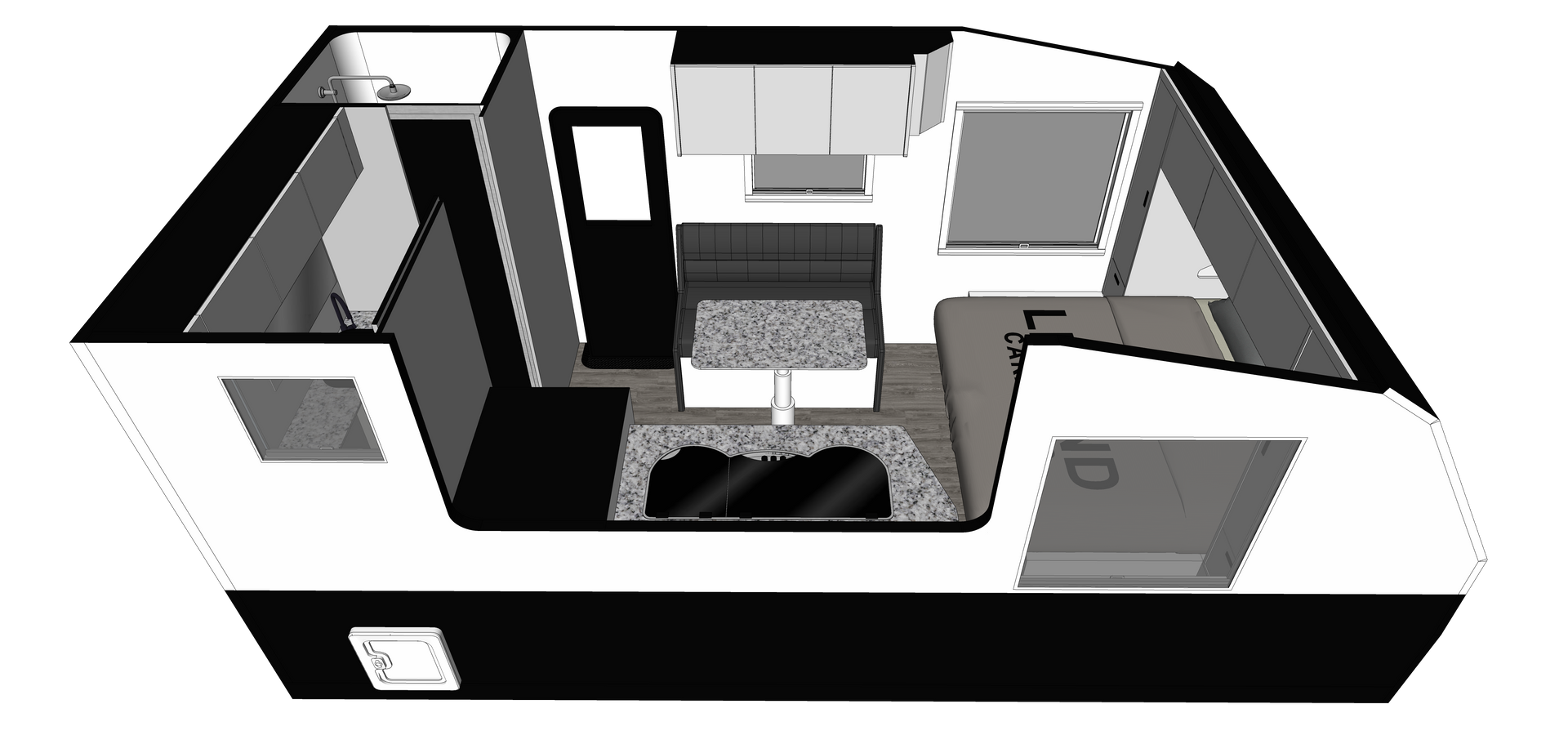 Legend Hybrid (Trackline 48V Standard) floorplan