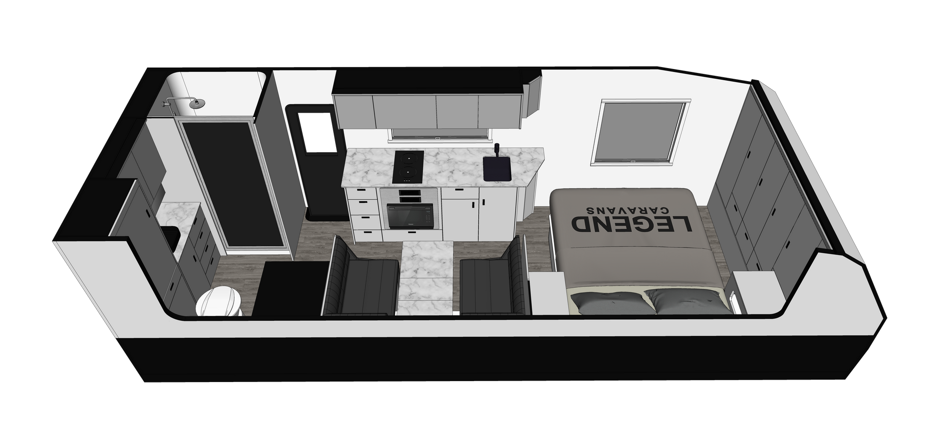 Kick Back Ultimate Performa floorplan