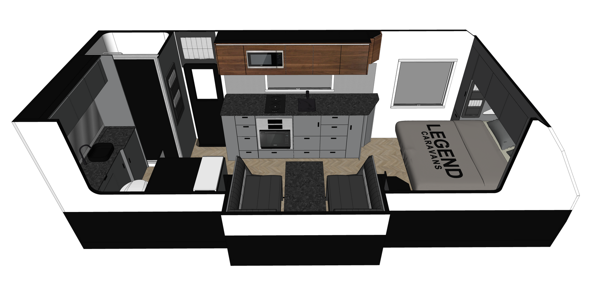 Kick Back Ultimate Performa floorplan