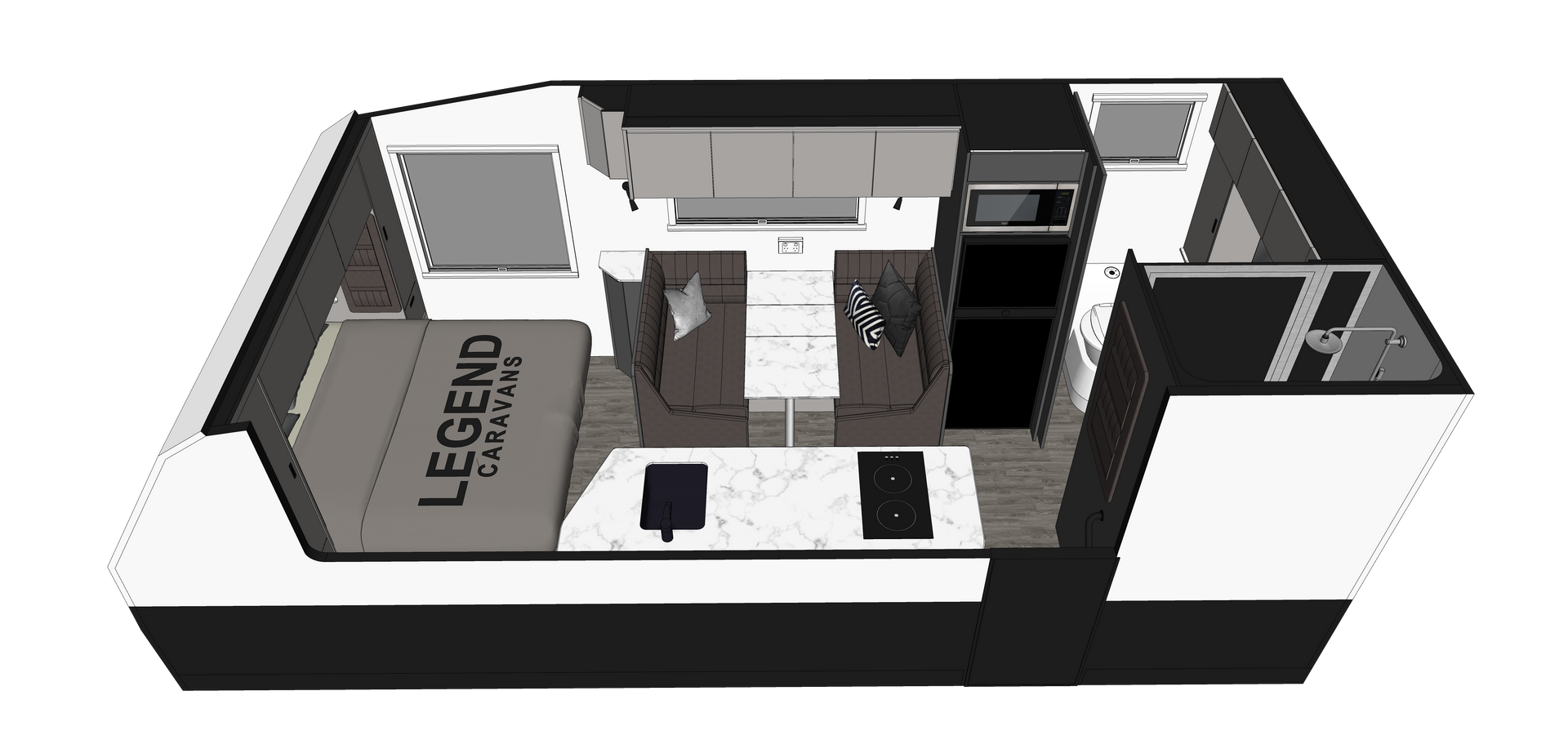 Kick Back Ultimate Performa floorplan