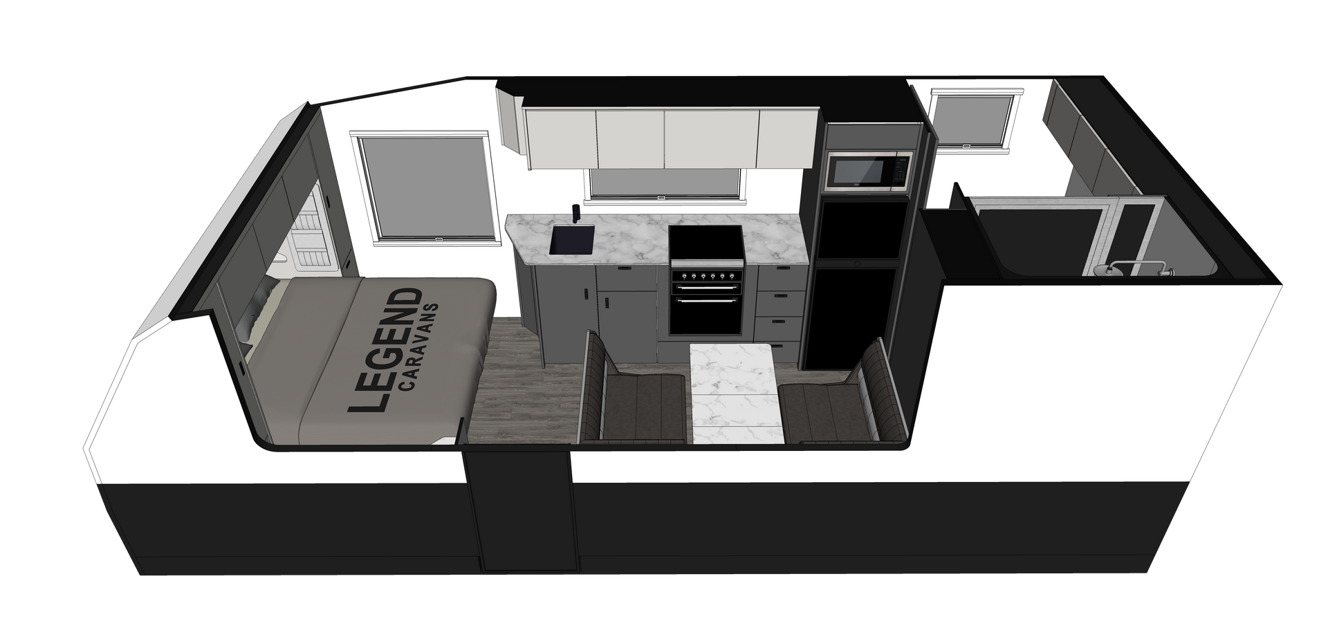 Kick Back Ultimate Performa floorplan