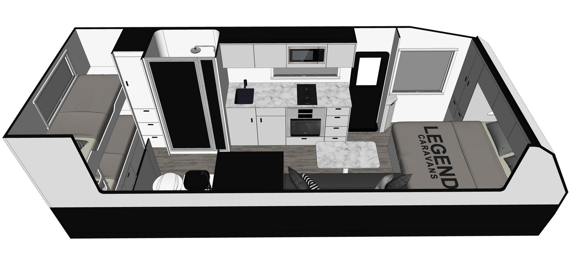 Trackline Bunka Family Series floorplan