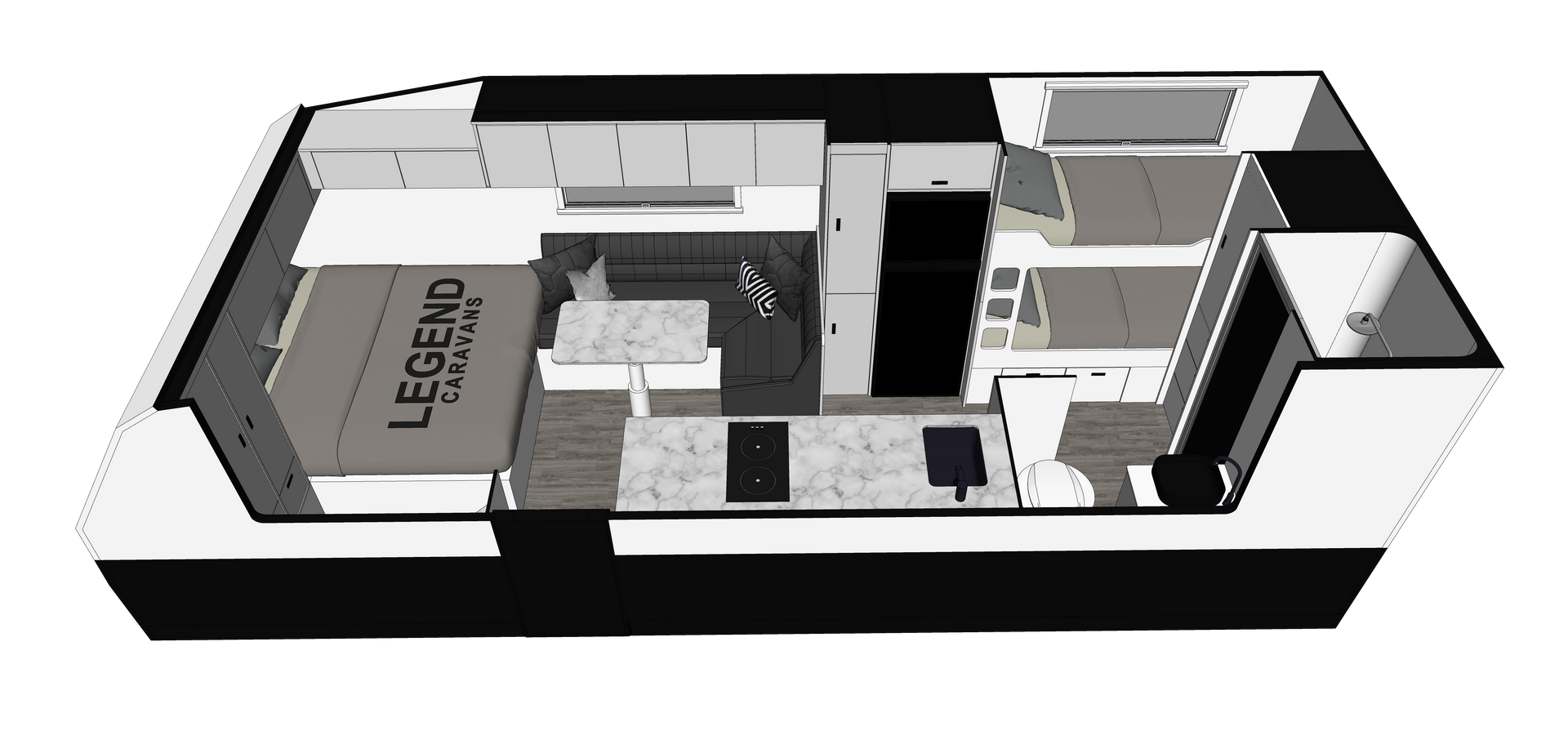 Trackline Bunka Family Series floorplan