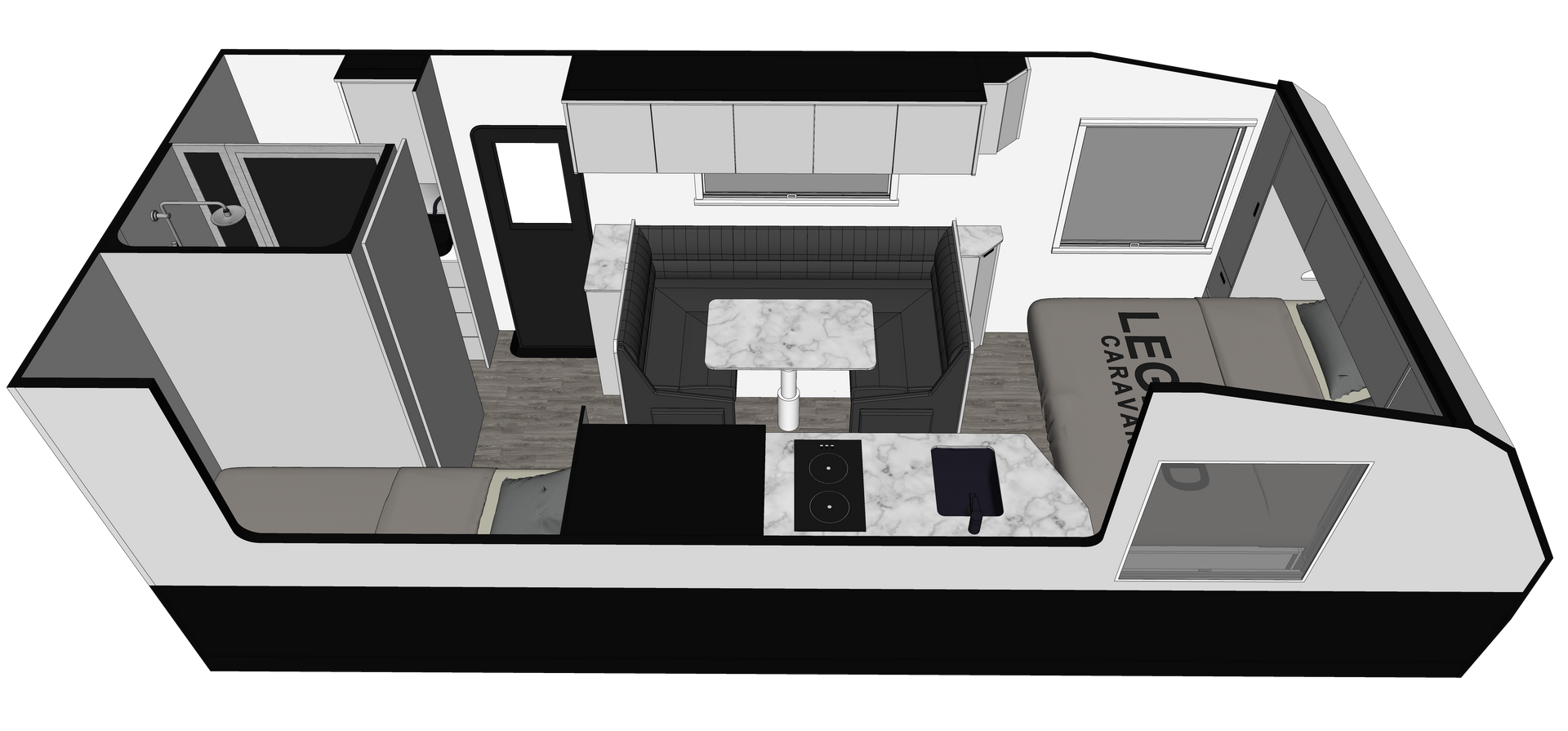 Trackline Bunka Family Series floorplan