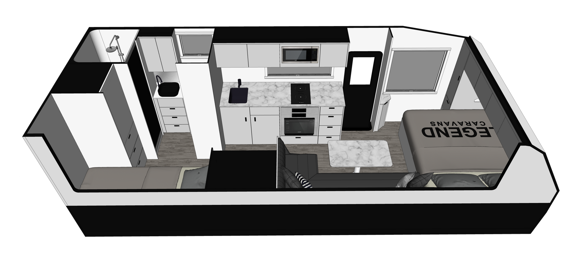 Trackline Bunka Family Series floorplan