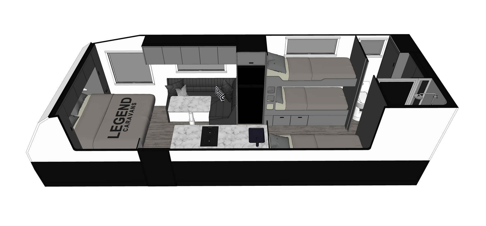 Trackline Bunka Family Series floorplan