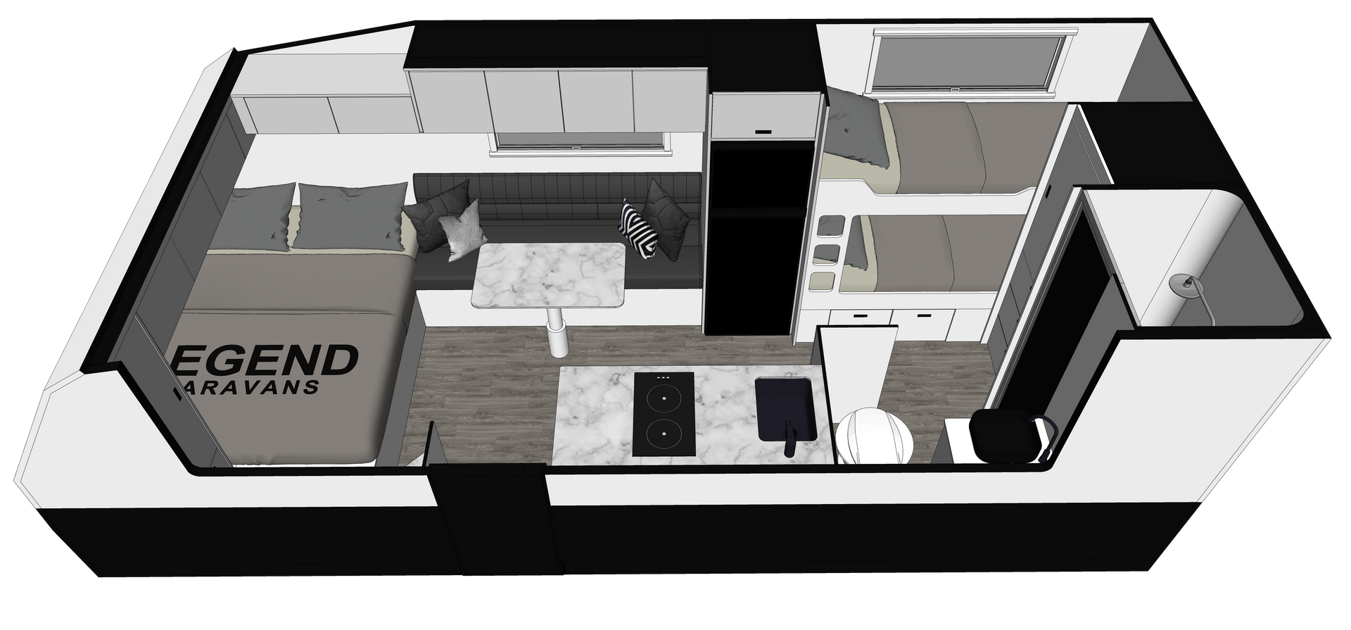 Trackline Bunka Family Series floorplan