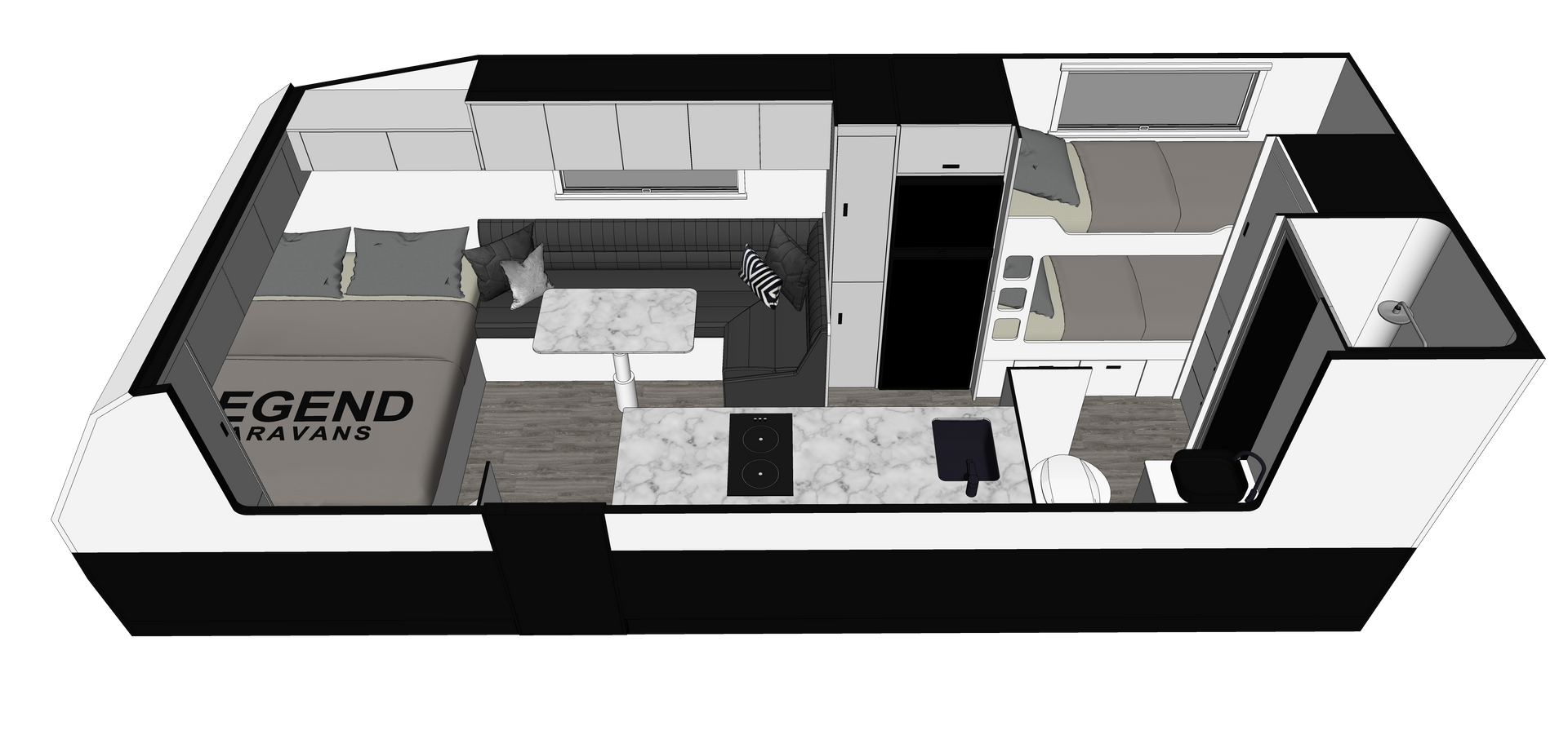 Trackline Bunka Family Series floorplan