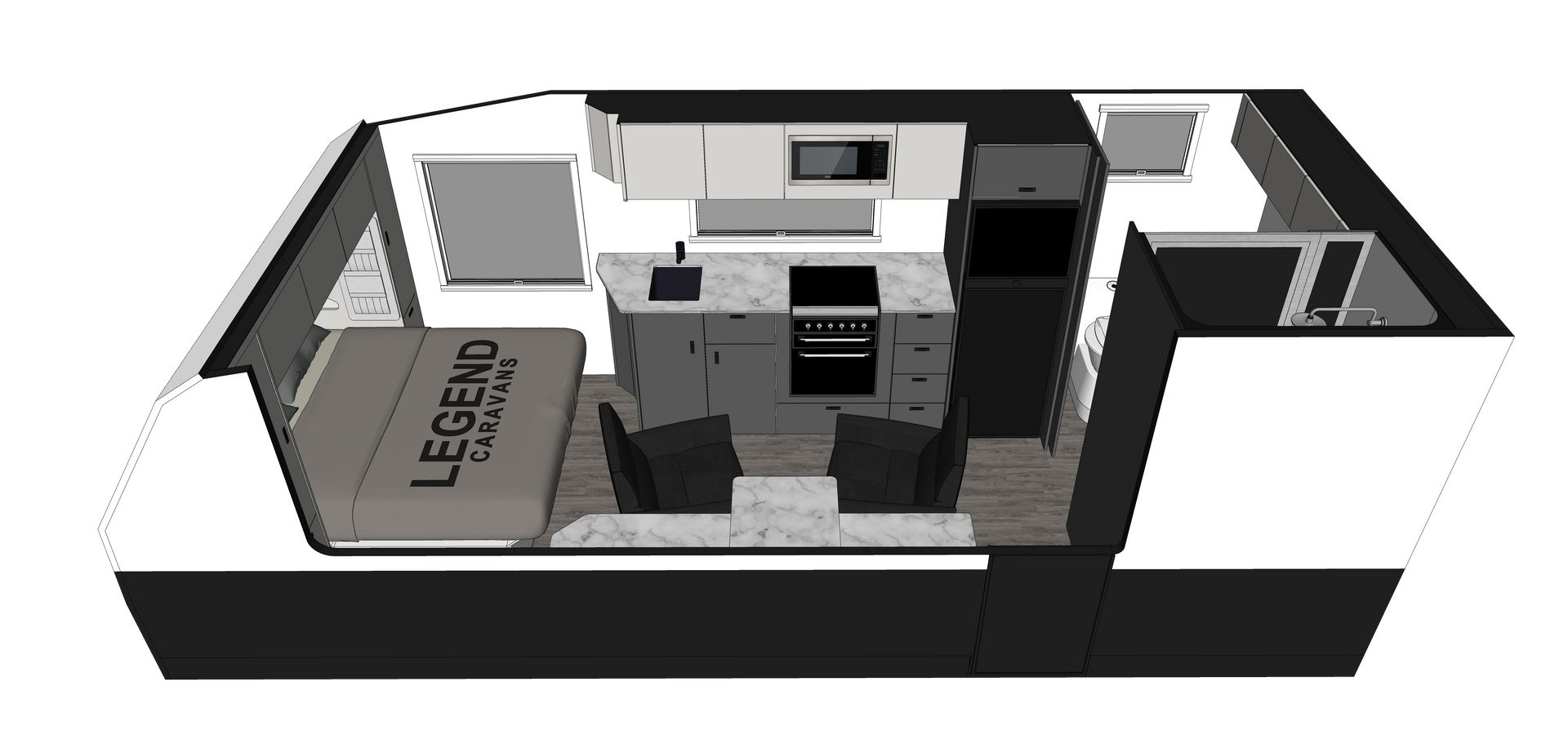 Trackline Off-Road floorplan