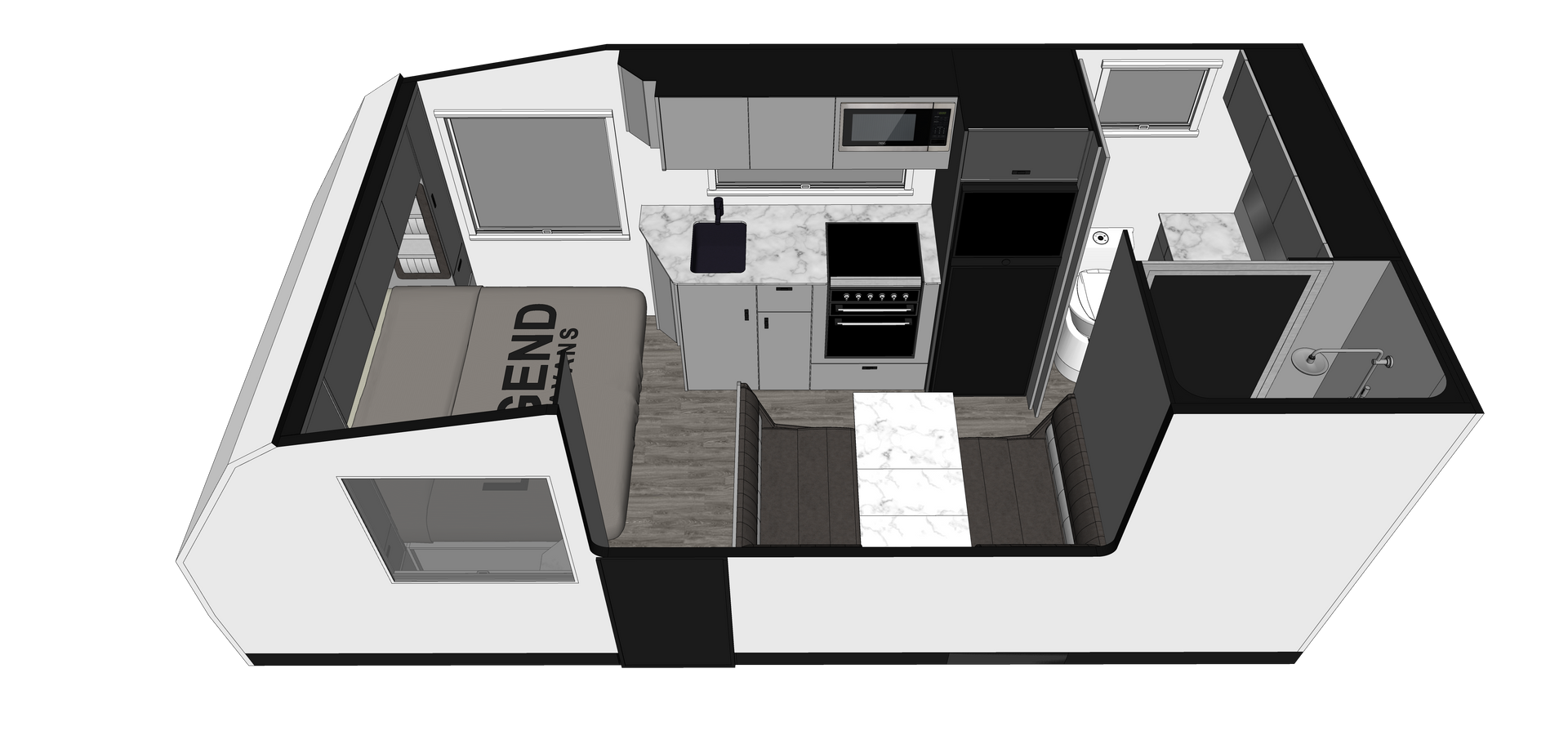 Trackline Off-Road floorplan