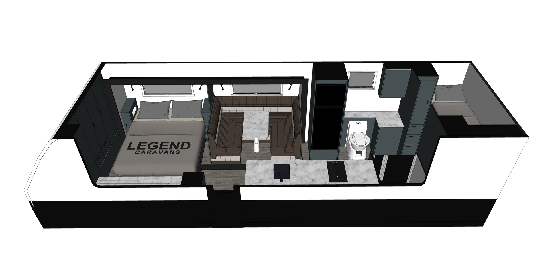 Tycoon Slider Luxury Series floorplan