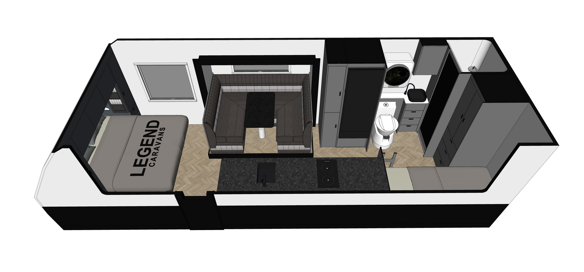 Tycoon Slider Luxury Series floorplan