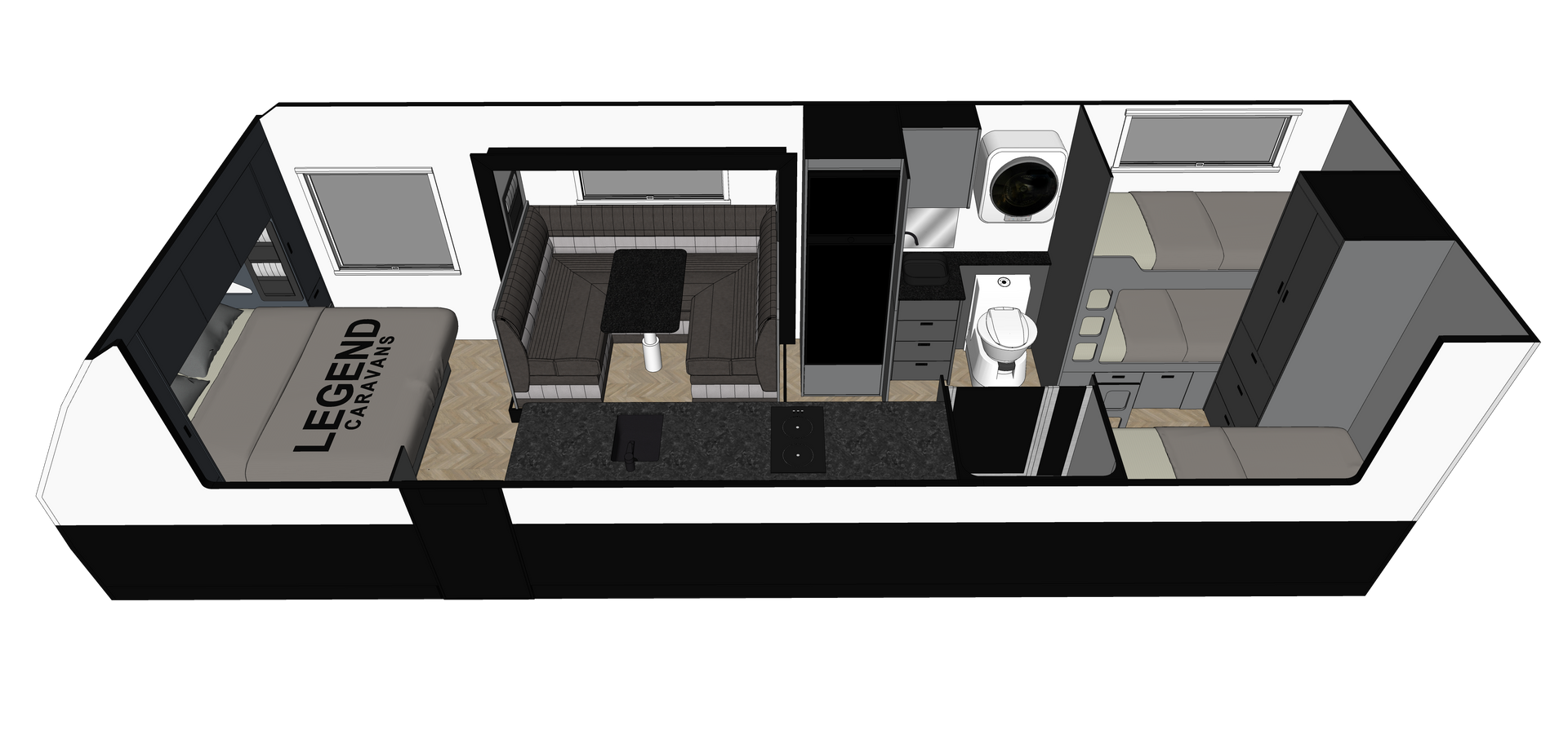 Tycoon Slider Luxury Series floorplan