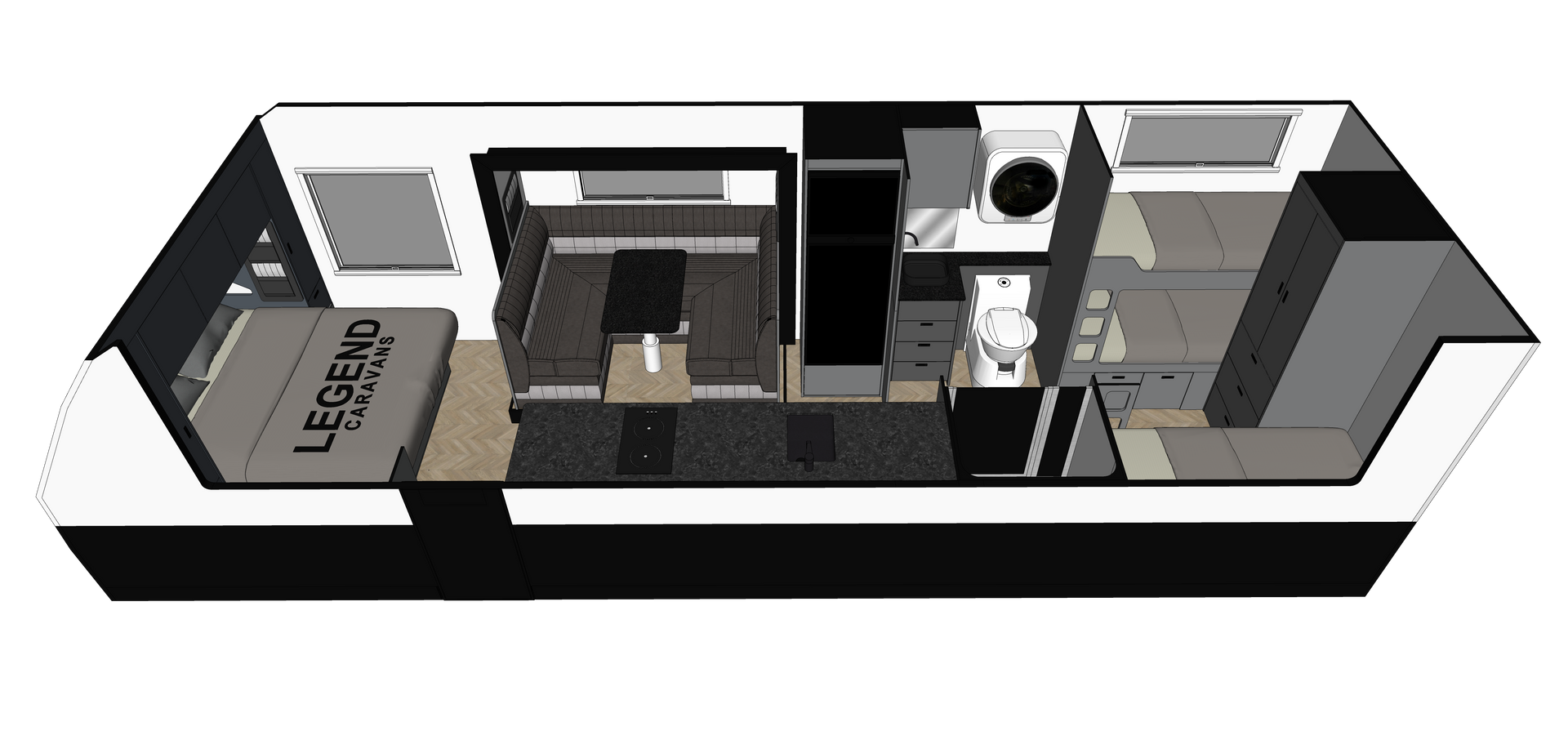 Tycoon Slider Luxury Series floorplan