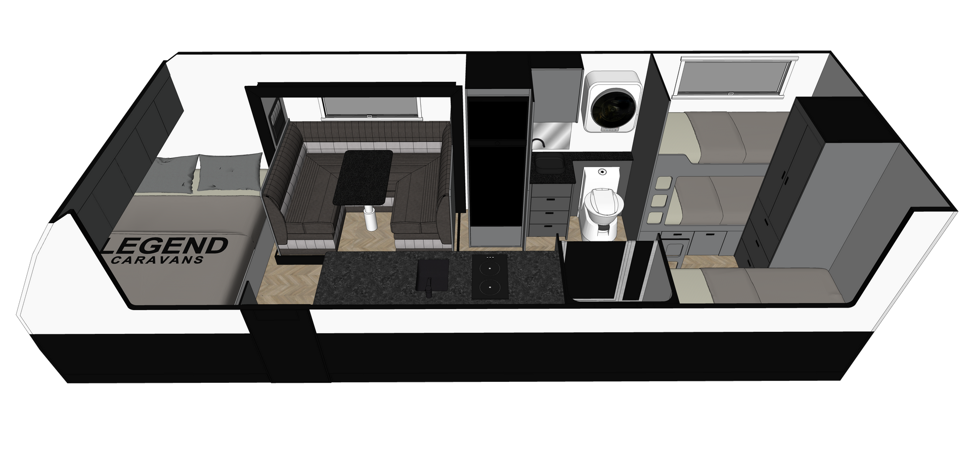 Tycoon Slider Luxury Series floorplan