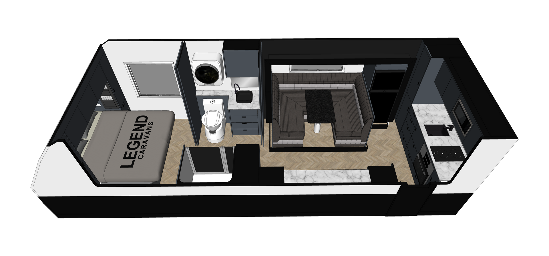 Tycoon Slider Luxury Series floorplan