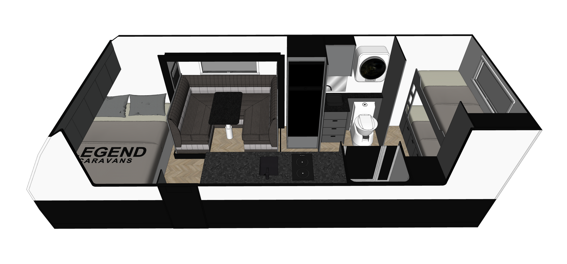 Tycoon Slider Luxury Series floorplan