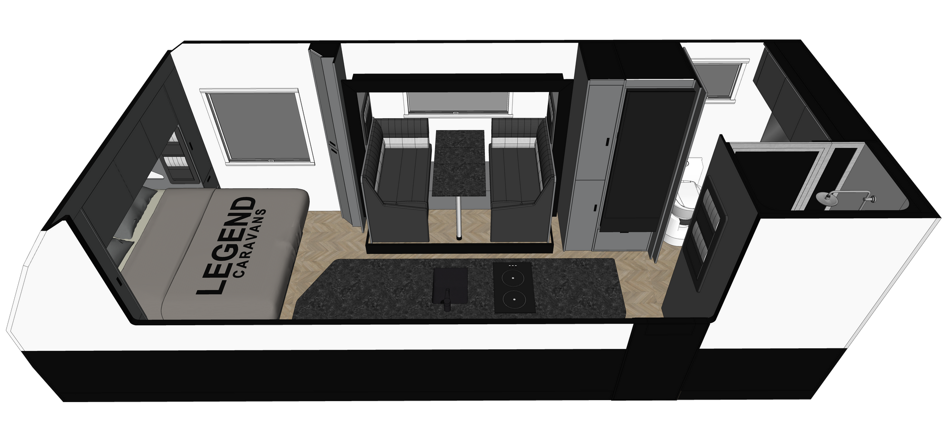 Tycoon Slider Luxury Series floorplan