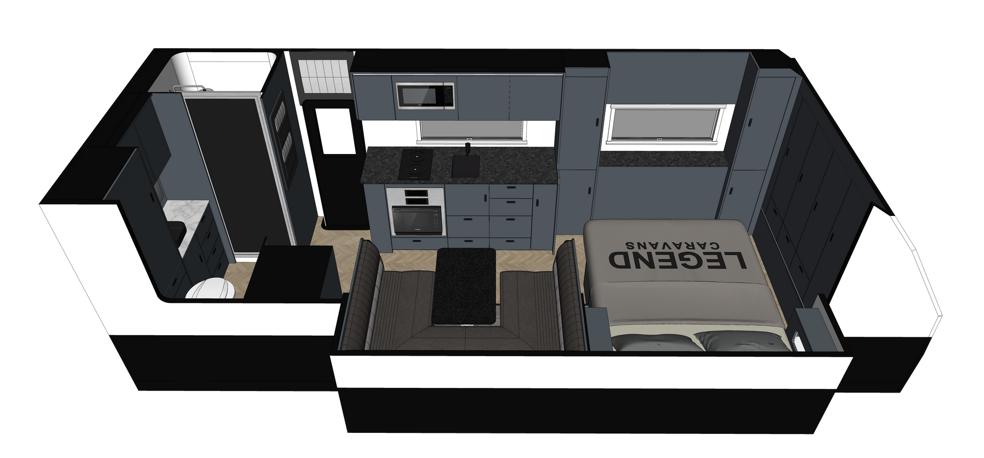 Tycoon Slider Luxury Series floorplan