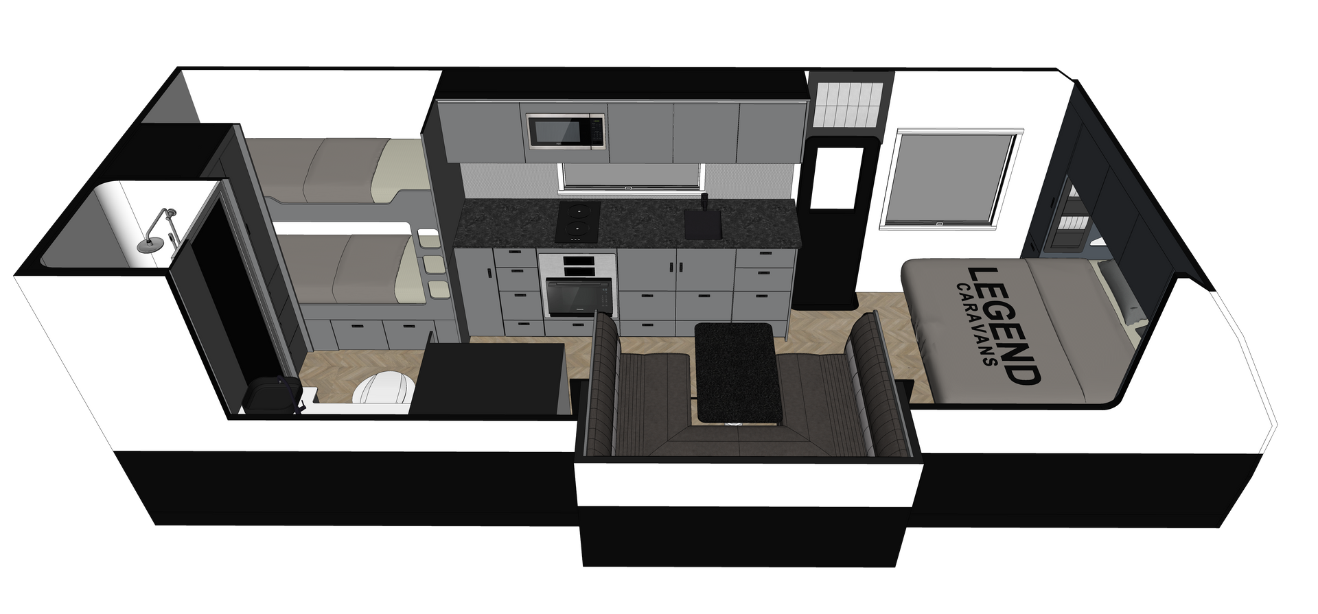 Tycoon Slider Luxury Series floorplan