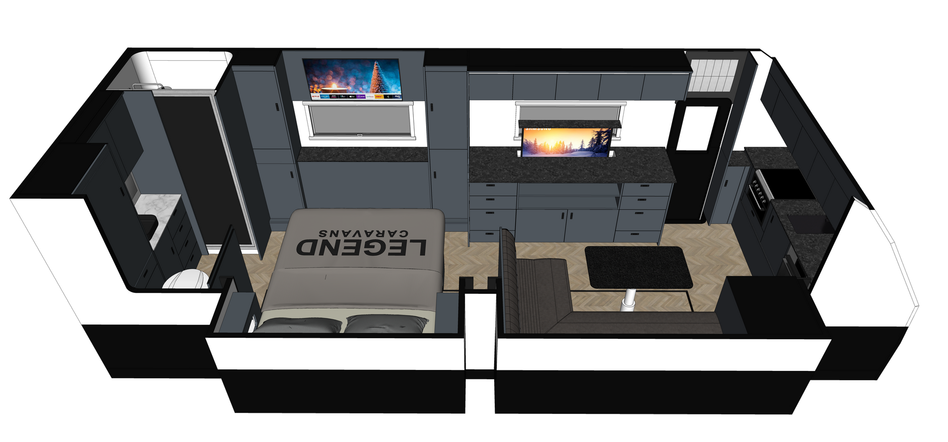 Tycoon Slider Luxury Series floorplan