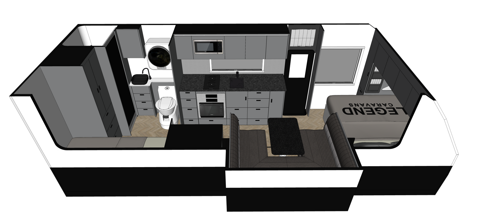 Tycoon Slider Luxury Series floorplan