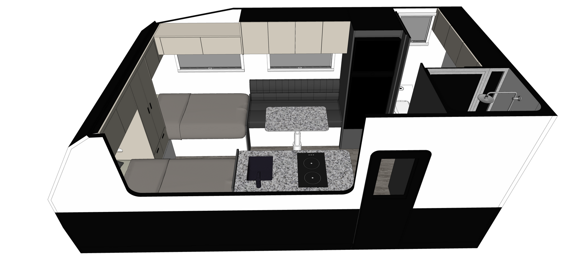 Legend Ultimate Hybrid ERV floorplan