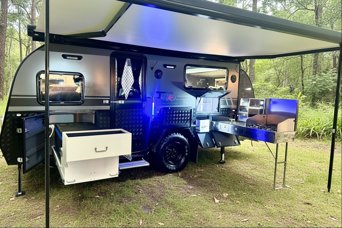 Long Haul Campers T-Rex T13 Double Bunks