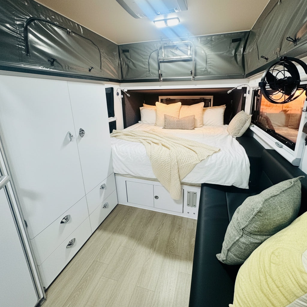 Long Haul Campers T-Rex T13 Double Bunks photo 10 of 12