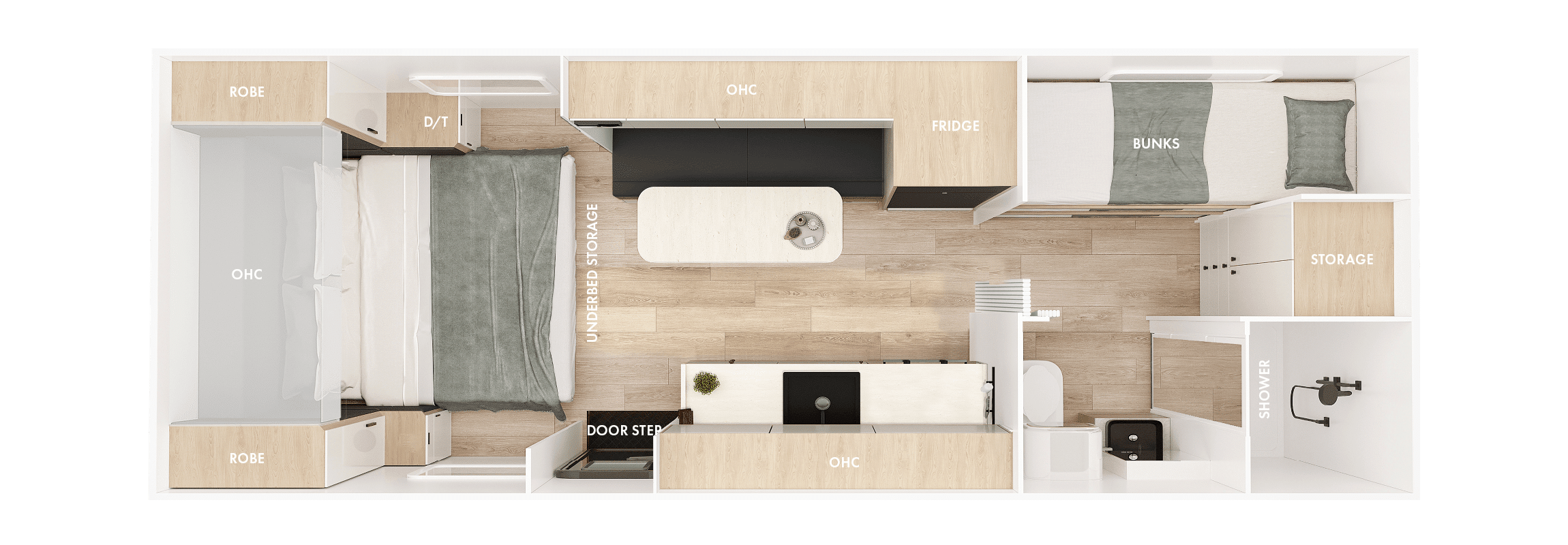 Lotus Caravans Off Grid floorplan 7 of 7