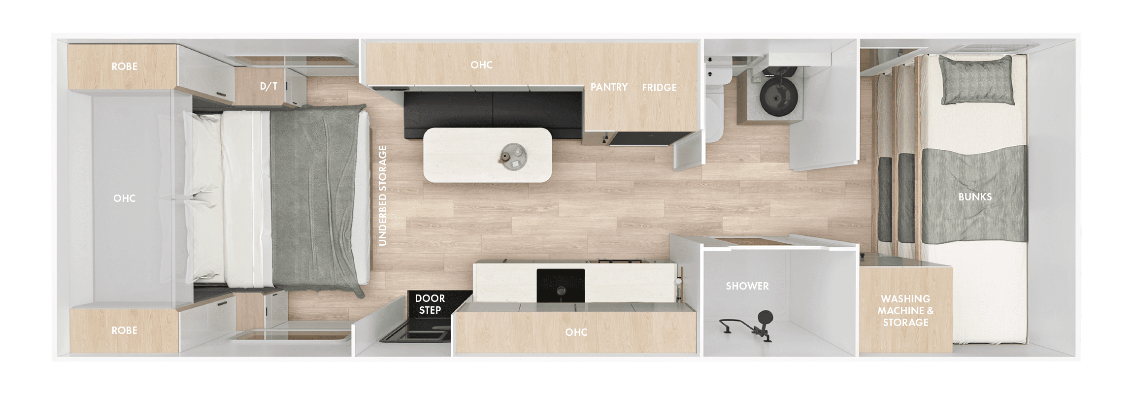 Lotus Caravans Trooper Platinum floorplan 7 of 8