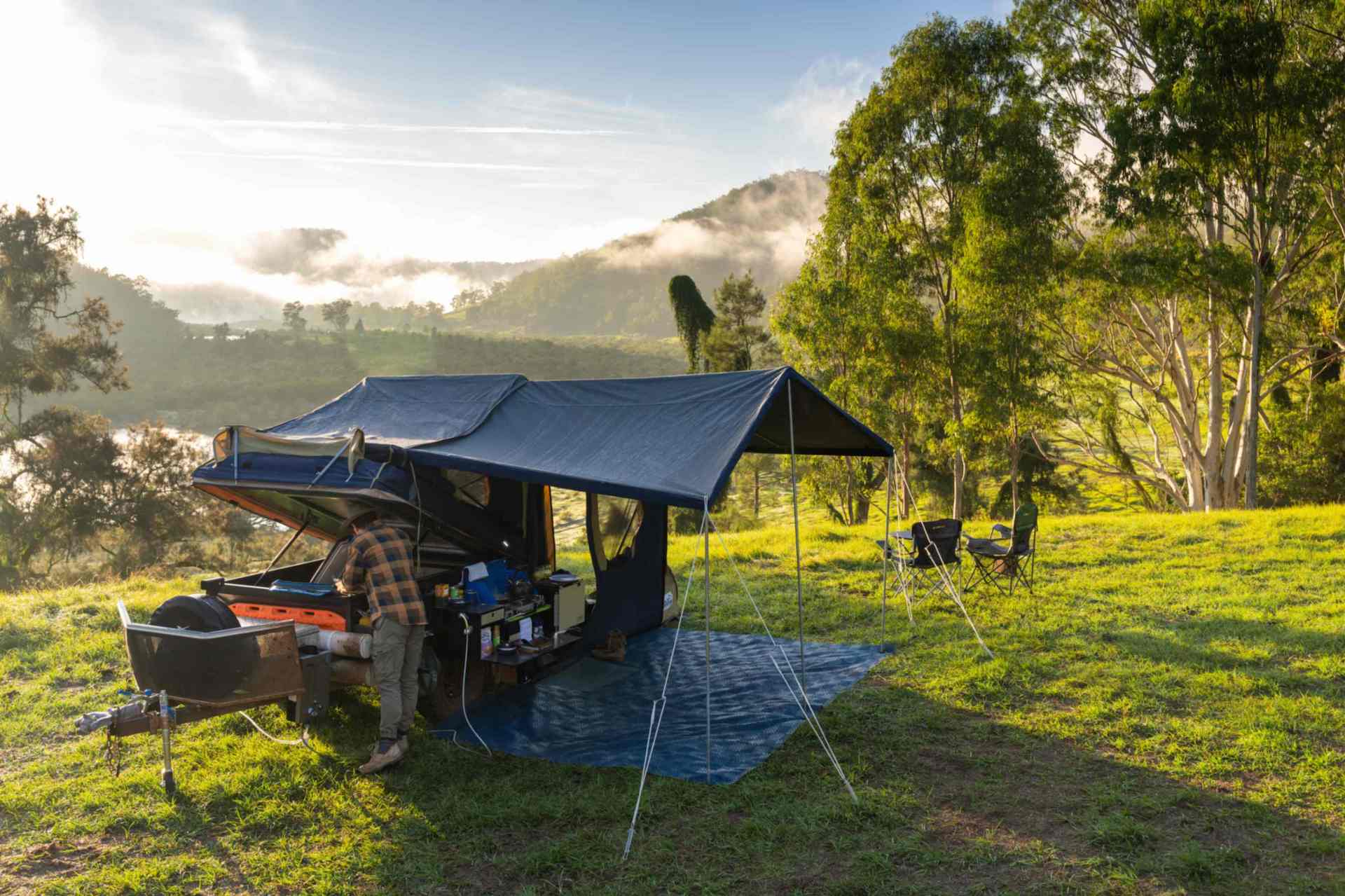 Marlin Campers Rear Fold