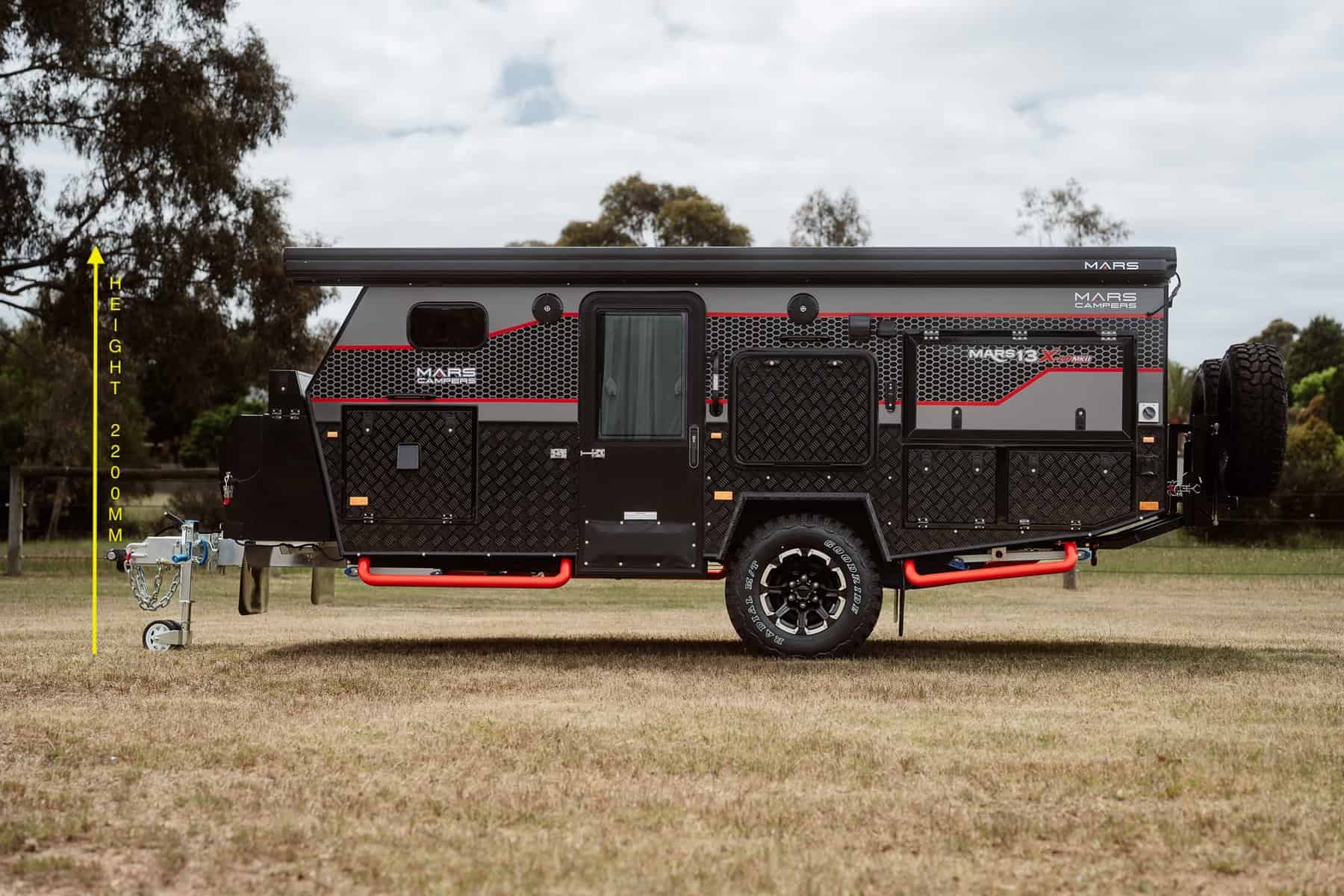 Mars Campers 13X MK II Low Down